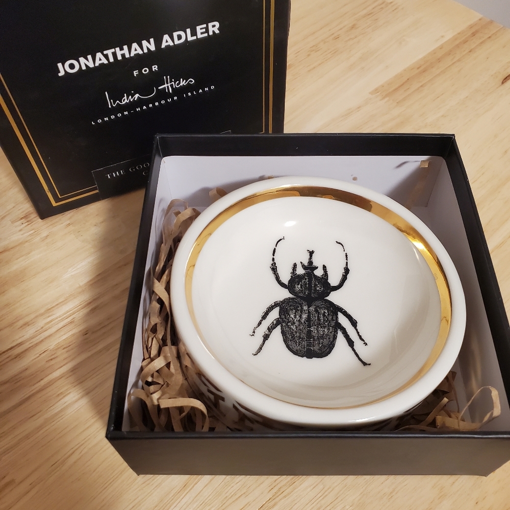 Jonathan Adler for India Hicks Good Luck Beetle Scarab Catchall